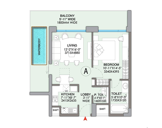 Central Park Bellavista Towers floor plans